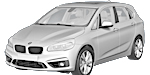 BMW F45 C3871 Fault Code